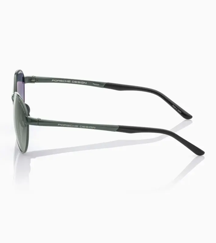 PORSCHE DESIGN Sunglasses P´8985 Sluneční brýle z titanu zelenočerné s kouřovými skly v gradientu