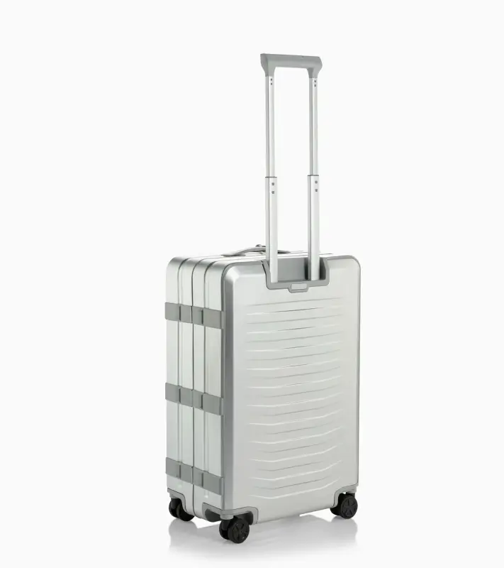 PORSCHE DESIGN Roadster Aluminum Trolley M Cestovní zavazadlo kufr velikost M stříbrná TSA
