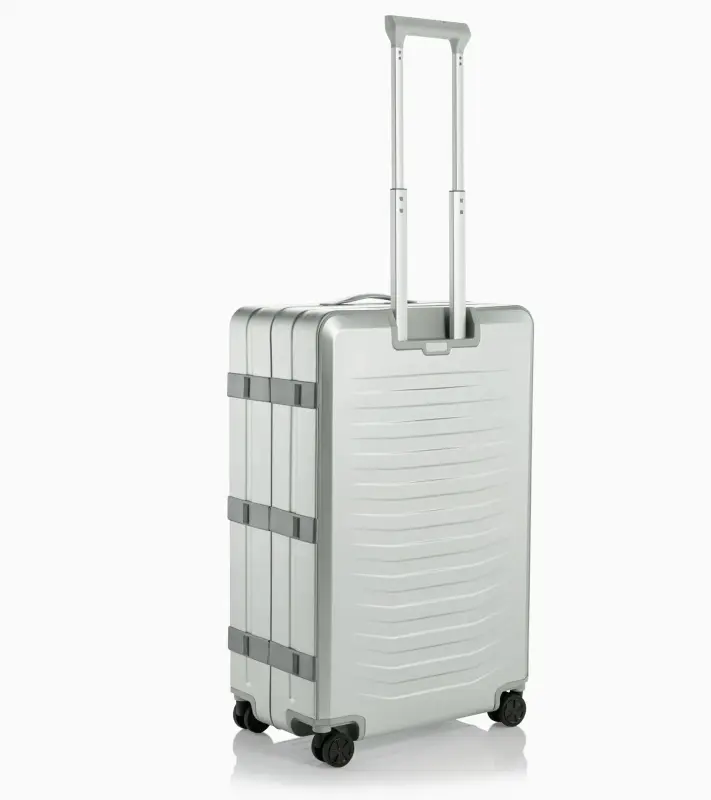 PORSCHE DESIGN Roadster Aluminum Trolley L Cestovní zavazadlo kufr velikost L stříbrná TSA