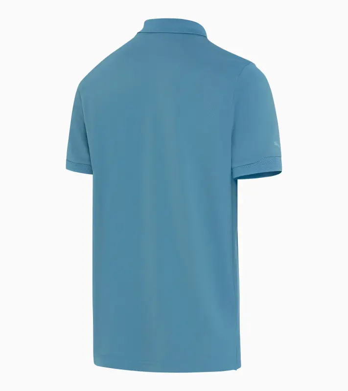 PORSCHE DESIGN Men's Polo Shirt Polokošile tričko s límečkem a knoflíčky světle modrá