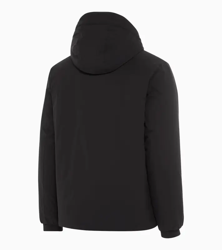 PORSCHE DESIGN Light blouson jacket Bunda volnočasová na zip s podšívkou a kapucí černá