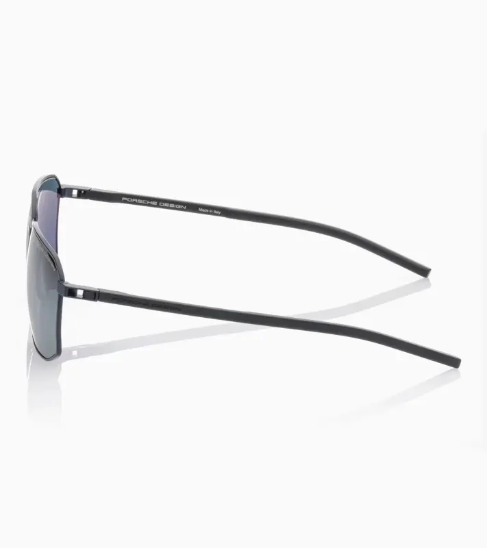 PORSCHE DESIGN Sunglasses P´8989 Sluneční brýle modročerné se zrcadlovými skly v modročerné