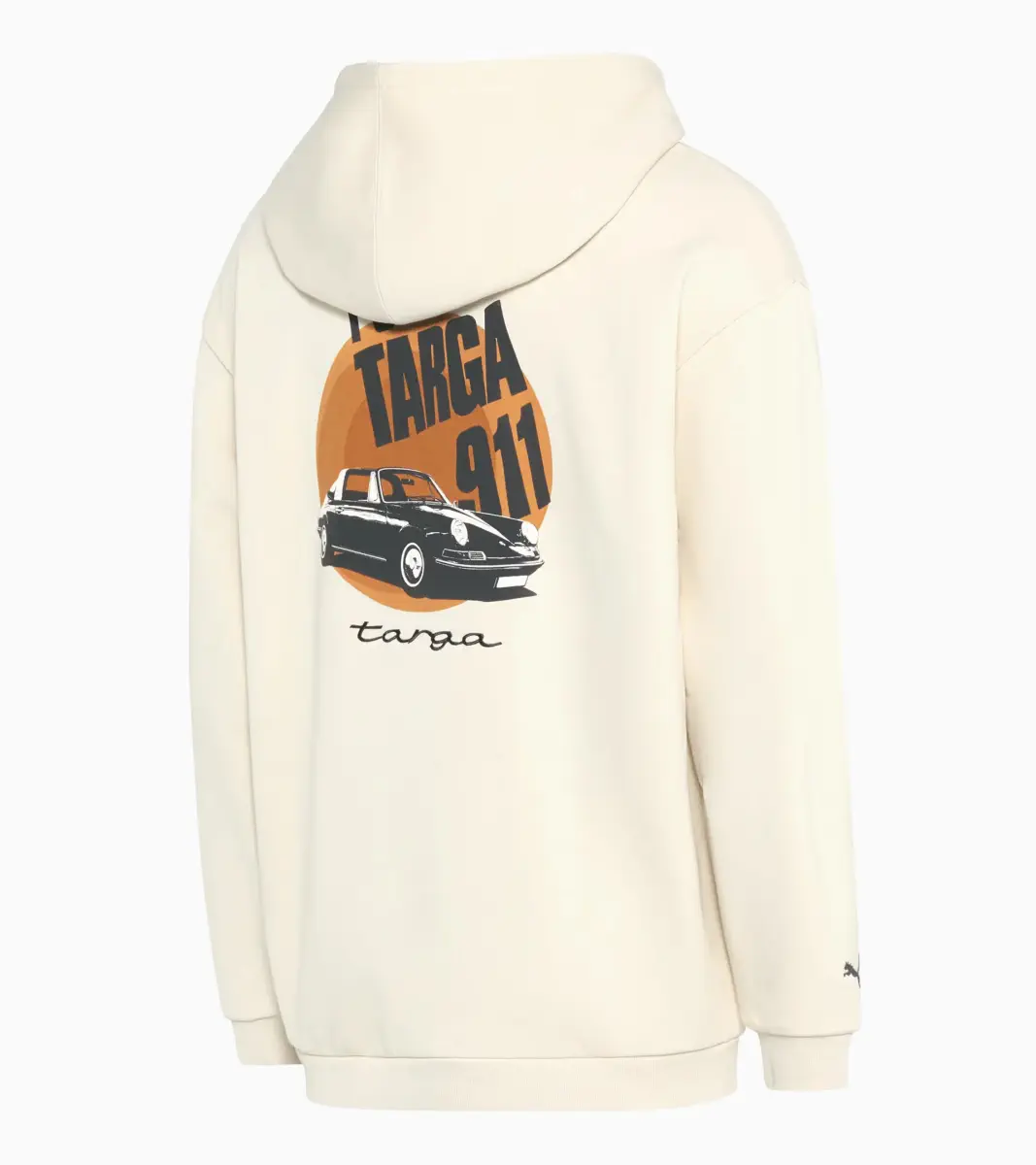 PORSCHE Hoodie – 911 Targa 60Y bílá mikina s potiskem Targa