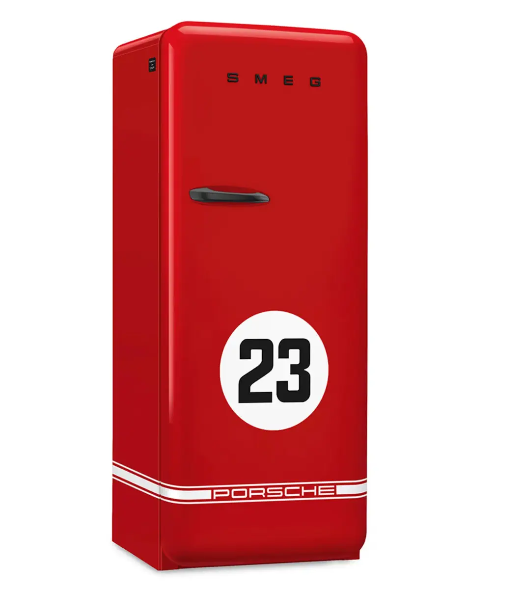 PORSCHE x SMEG Fridge 917 Salzburg LE Lednice červená