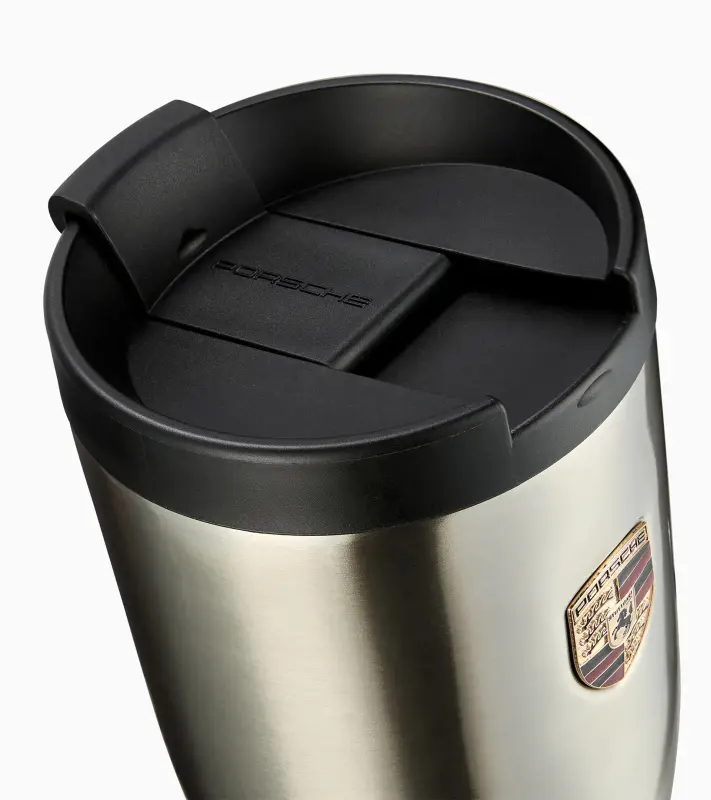 PORSCHE XL thermal travel cup Termoska cestovní stříbrná 900ml