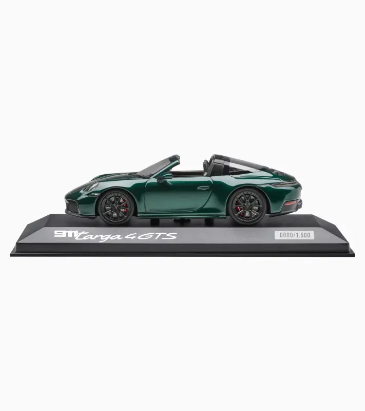 PORSCHE 911 Targa 4 GTS (992.2) Limited Edition Model 1:43 tmavší zelená metalíza