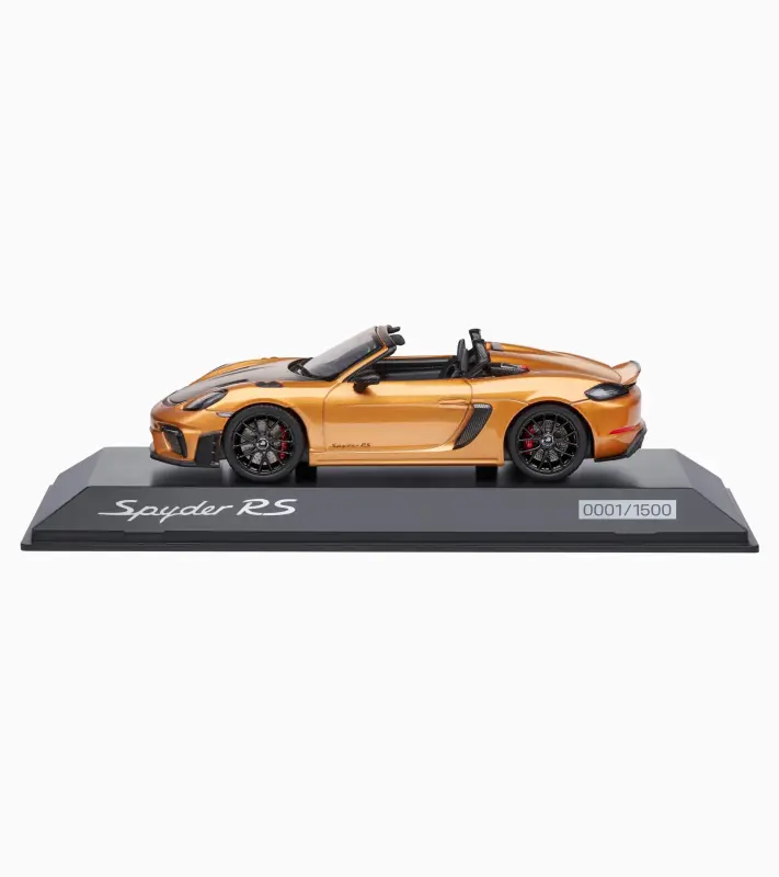 PORSCHE 718 Spyder RS (982) Limited Edition Model 1:43 skandinávská zlatá metalíza