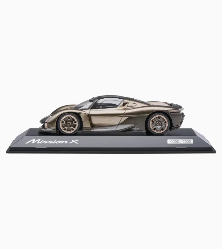 PORSCHE Mission X Limited Edition Model 1:43 kovově bronzová metalíza