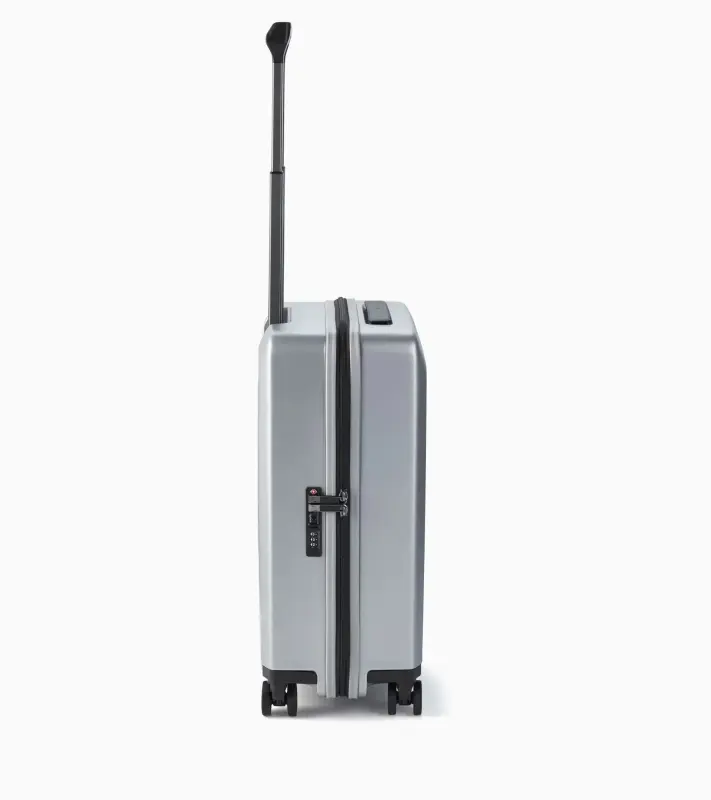 PORSCHE DESIGN Voyager 2.0 Hardcase 4W Trolley S Kufr lehké kabinové skořepinové zavazadlo stříbrnošedé TSA
