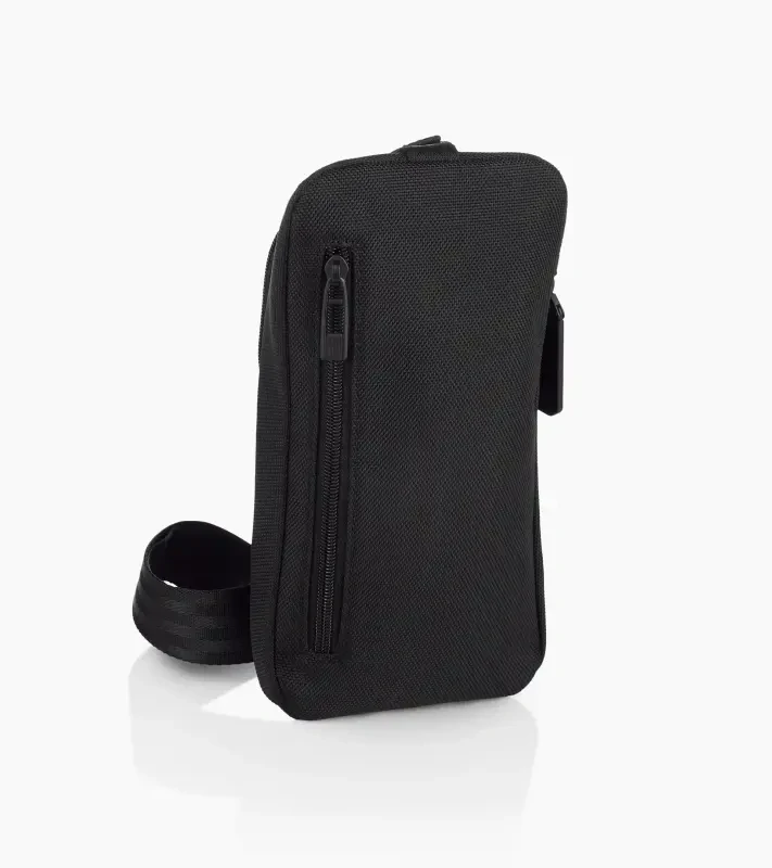 PORSCHE DESIGN Roadster Nylon Crossbody Bag Taška pouzdro diagonální do města s vnitřním organizérem na zip černé