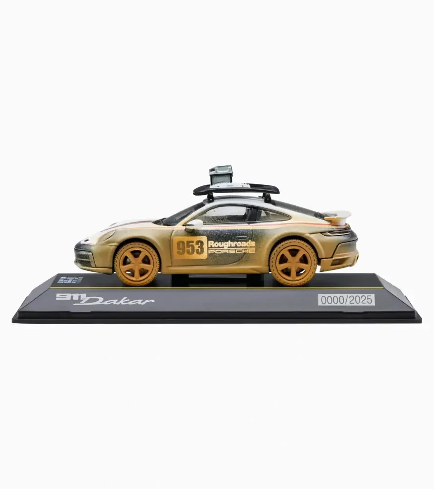 Porsche 911 Dakar (992) AHEAD Roughroads Model 1:43