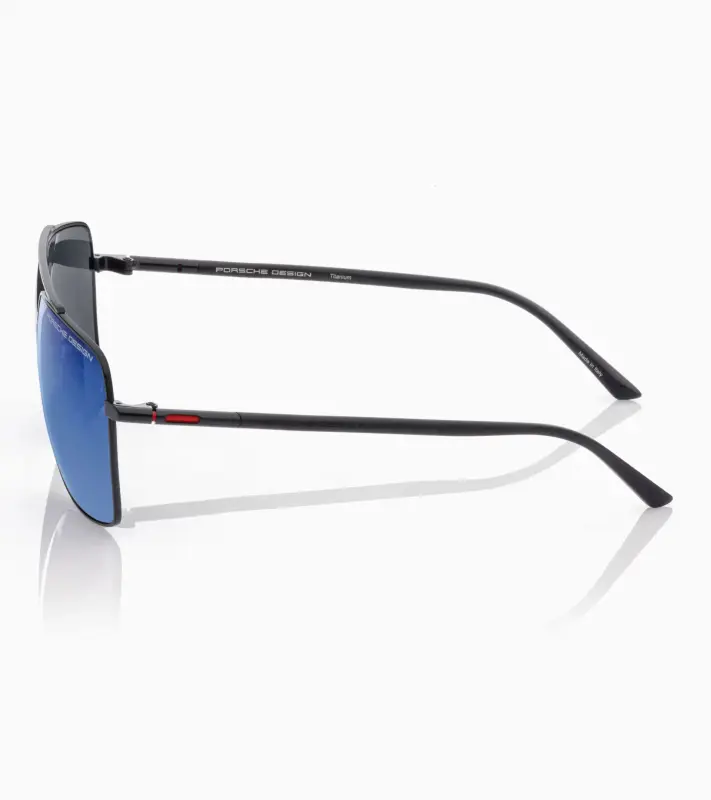 PORSCHE DESIGN P´8974 Absorber #2 Sluneční brýle černé s modrými zrcadlovými skly