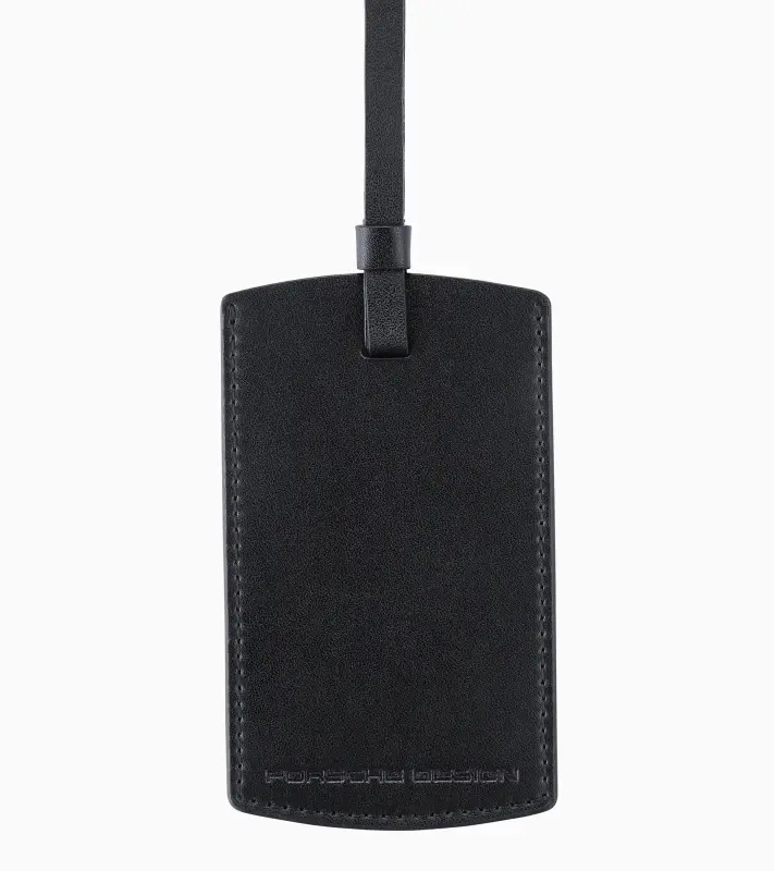 PORSCHE DESIGN Leather Luggage Tag Roadster Trolley Visačka kožená na zavazadla pro barevnou personalizaci
