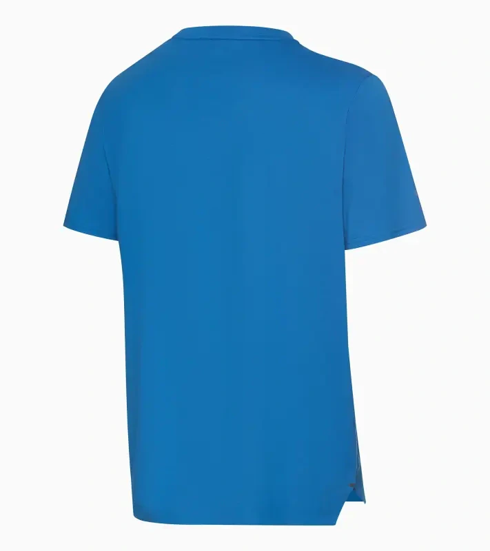 PORSCHE DESIGN Men´s T-Shirt Essential Tričko pánské volnočasové bavlněné čistě modrá