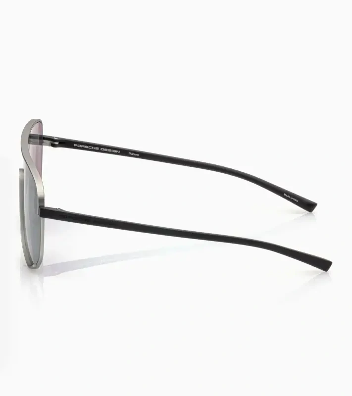 PORSCHE DESIGN P'86007 Targa #1 Sunglasses by Orlando Bloom Sluneční brýle černošedé s šedými polarizovanými skly