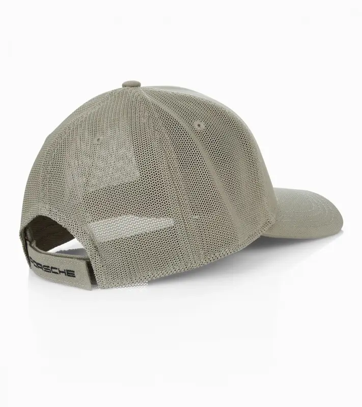PORSCHE Trucker Cap There Is No Substitute Čepice kšiltovka s potiskem šedozelená