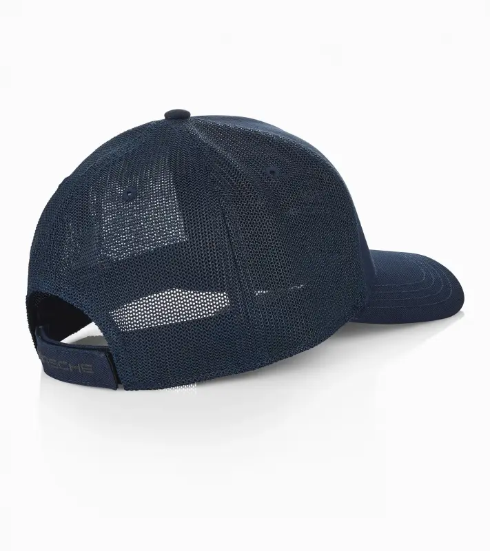 PORSCHE Trucker Cap There Is No Substitute Čepice kšiltovka s potiskem tmavě modrá