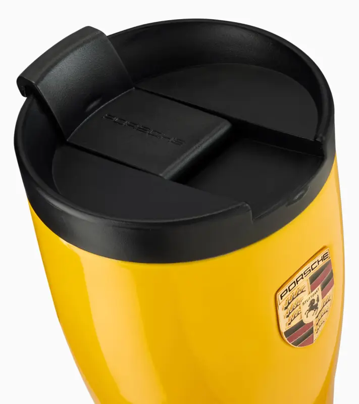 PORSCHE Thermal Travel Cup AHEAD Termoska signální žlutá 460 ml