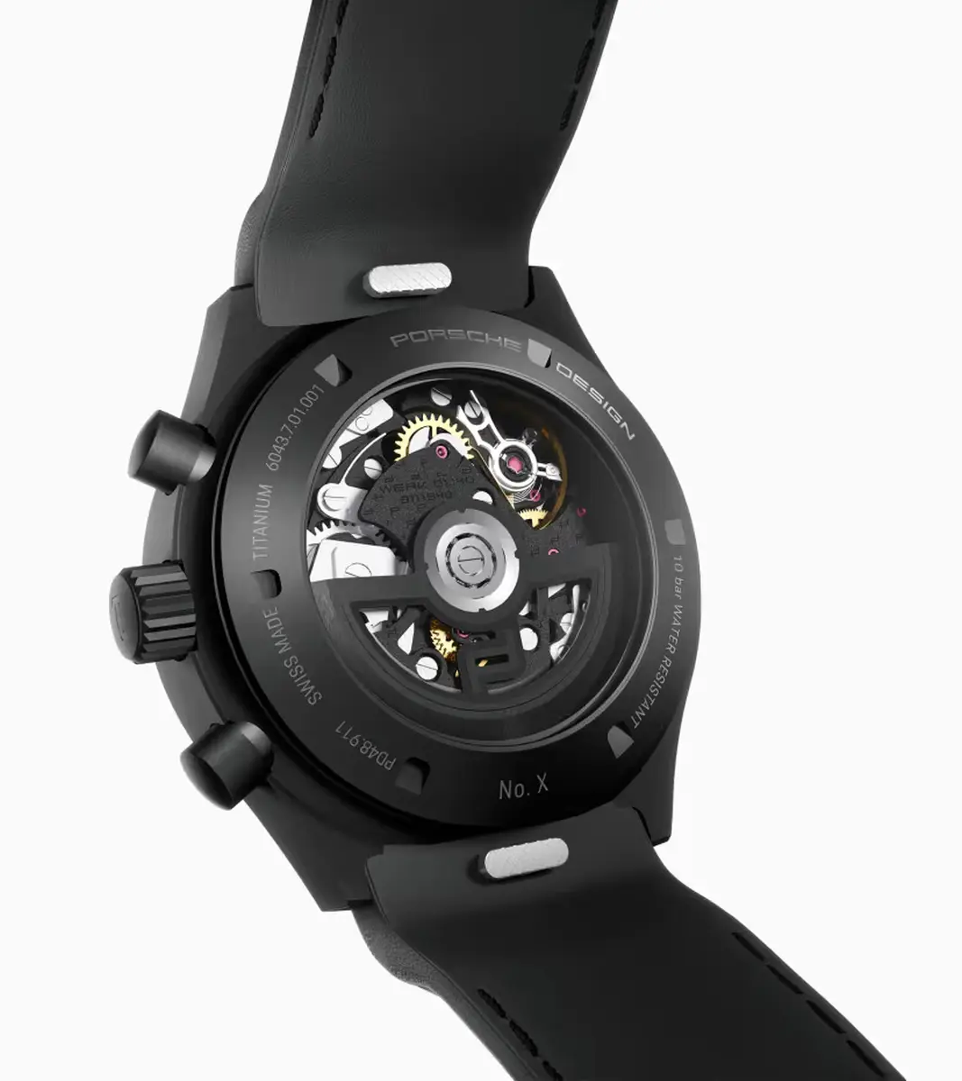Porsche Design Chronograph 1 – All Black Numbered Edition s černým řemínkem
