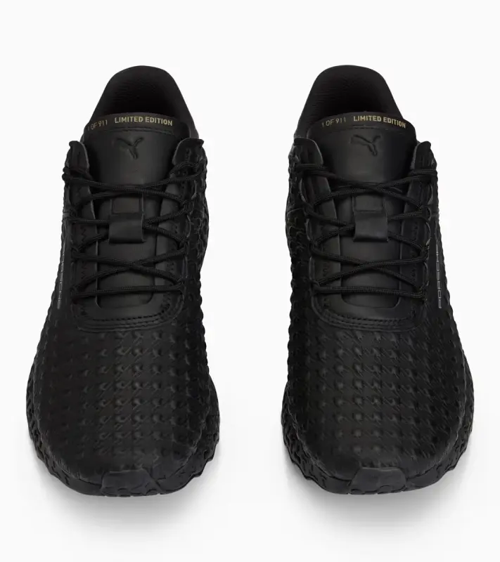 PORSCHE DESIGN Xetic V Pepita Sneakers Obuv volnočasová sportovní kožená odlehčená černá