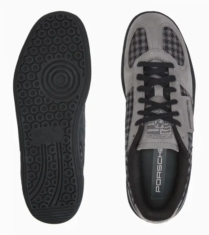 PORSCHE DESIGN 911 Pepita Palermo Sneakers Obuv volnočasová sportovní v retro stylu kostkovaná šedočerná