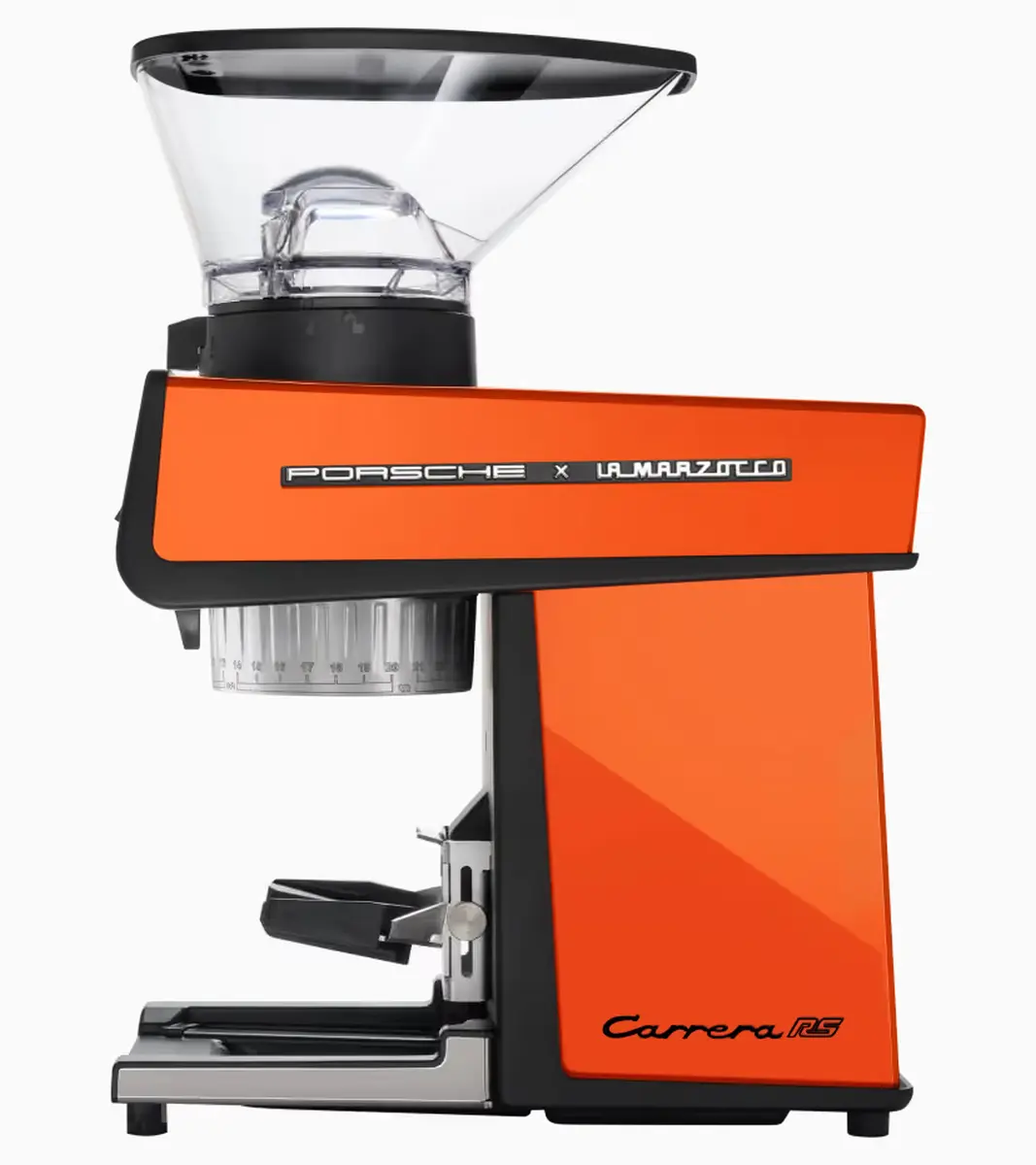 Pico Espresso Grinder Porsche 911 Carrera RS 2.7 - Porsche x La Marzocco Mlýnek na kávu oranžový