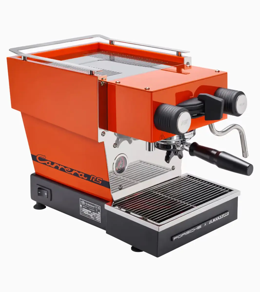 Linea Micra Espresso Machine - Porsche 911 Carrera RS 2.7 - Porsche x La Marzocco Kávovar oranžový