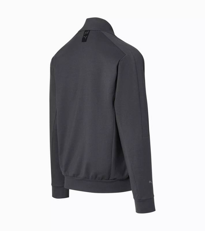 Porsche Design T7 Track Jacket Bunda sportovní šedá asfaltová