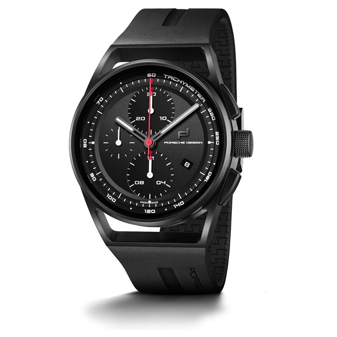 Porsche Design 1919 CHRONOTIMER Náramkové hodinky černá all black