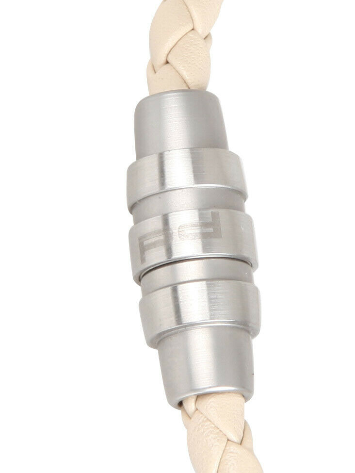 Porsche Design Grooves Bracelet náramek ocel/kůže 21,5cm