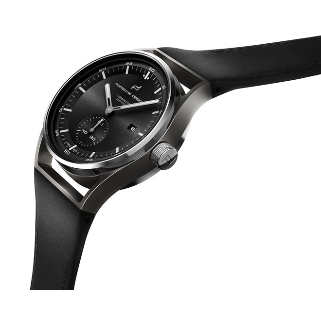 Porsche Design 1919 SPORT CHRONO SUBSECOND Náramkové hodinky černá titanium black