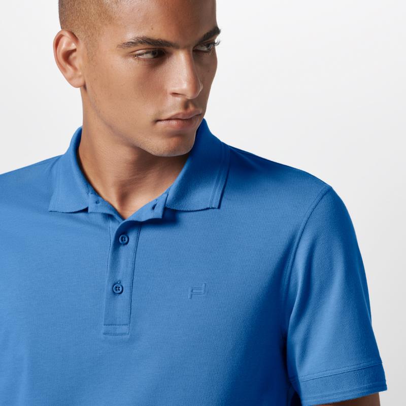 Porsche Design P-Icon Polo Tričko s límečkem modré