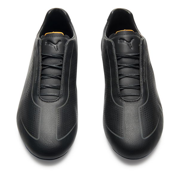 Porsche Design SPEEDCAT LUX SNEAKER Obuv volnočasová černá/oranžová black/orange pop