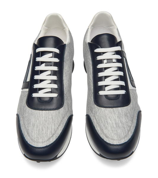 Porsche Design LACE UP VELOURS SNEAKER Obuv volnočasová módní šedá odstíny grey melange