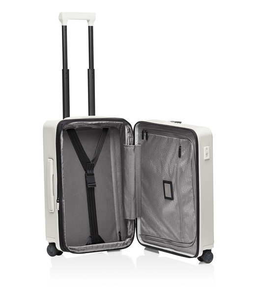 PORSCHE DESIGN Roadster Hardcase 4W Business Trolley S Manažerské zavazadlo kufr skořepinový velikost S bílý TSA USB