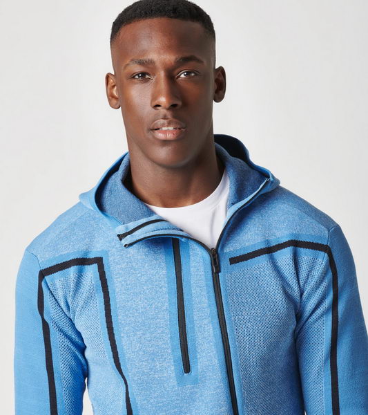 Porsche Design ACTIVE EVO MIDLAYER Mikina pařížská modrá parisian blue