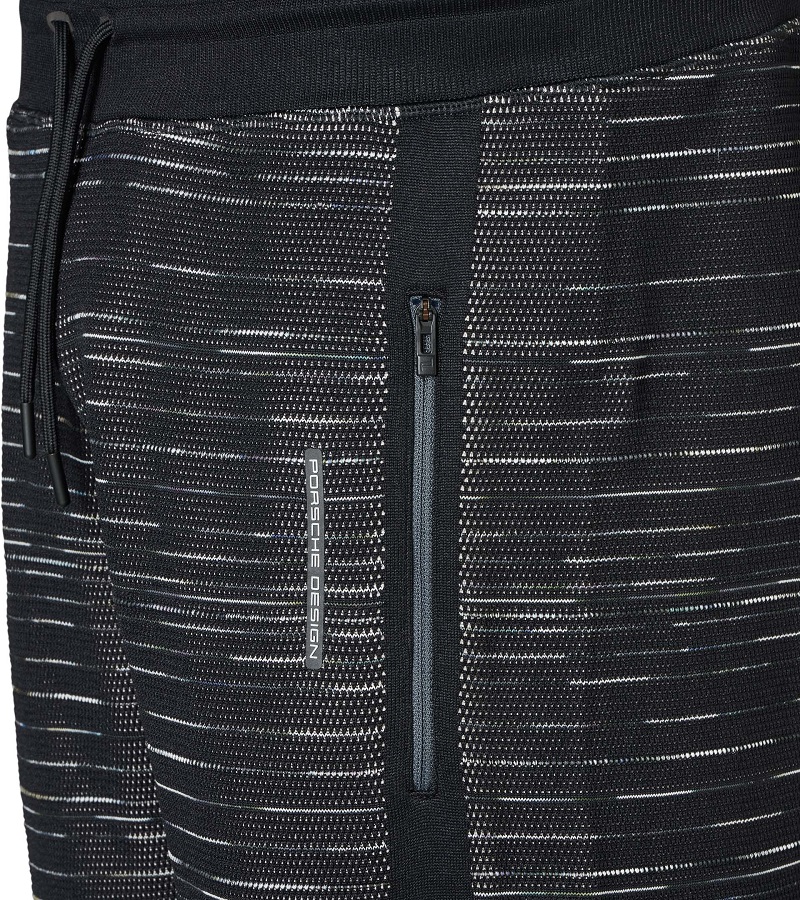 Porsche Design EVOKNIT PANTS sportovní pletené kalhoty černá black