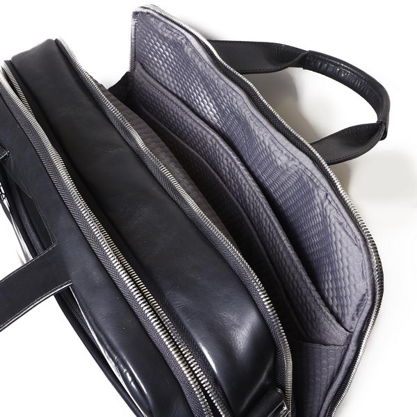 Porsche Design URBAN COURIER BRIEFBAG MHZ Víceúčelová taška přes rameno černá black