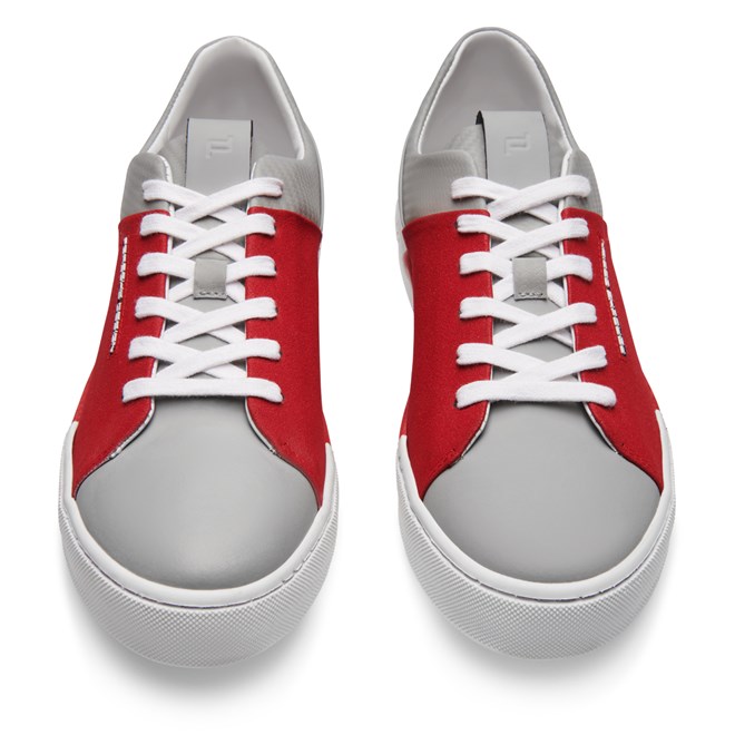 Porsche Design CUPSOLE 2.0 SNEAKER Obuv módní šedá červená light grey indish red