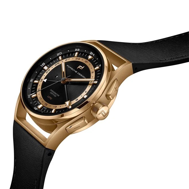 Porsche Design 1919 GLOBETIMER UTC GOLD EDITION Náramkové hodinky zlatá černá gold black