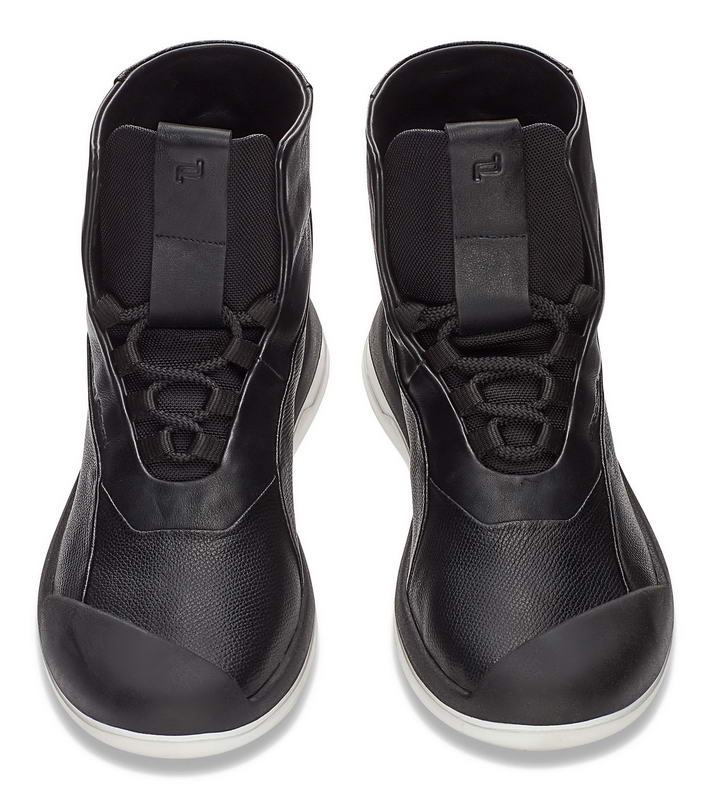 Porsche Design TRAVELLER BOOT HIGH TOP pánská kotníčková obuv černá