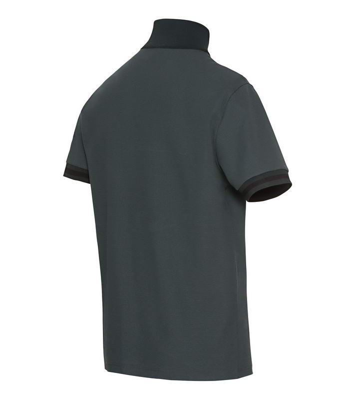 Porsche Design ZIP-UP POLO tričko se zipem a límečkem zelená černá
