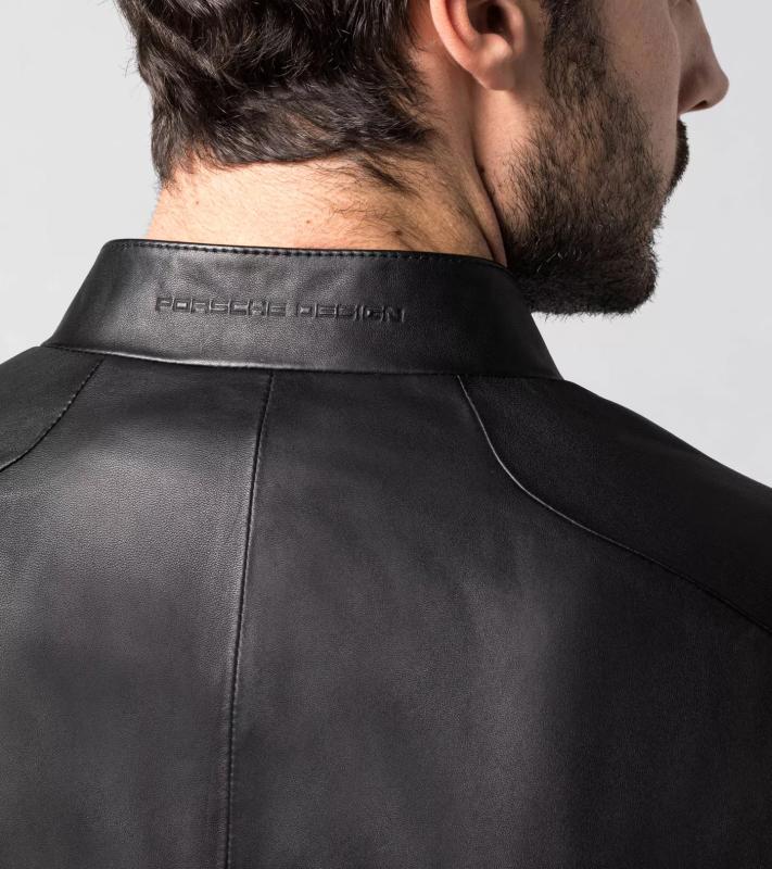 Porsche Design Functional Leather Jacket funkční kožená bunda černá