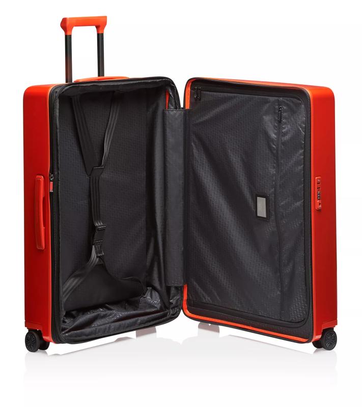 PORSCHE DESIGN Roadster Hardcase 4W Trolley L Cestovní zavazadlo kufr skořepinový velikost L lávově červený TSA