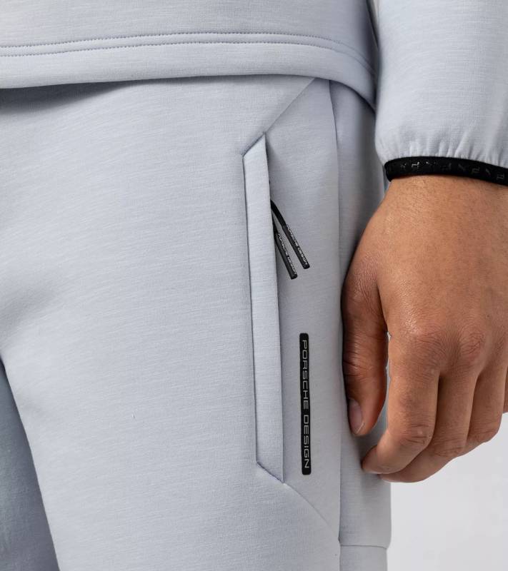 PORSCHE DESIGN RCT Sweat Shorts Volnočasové krátké kalhoty šortky bílé