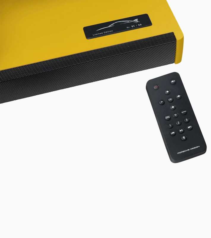 911 Soundbar – Porsche Originals Limited (žlutý)