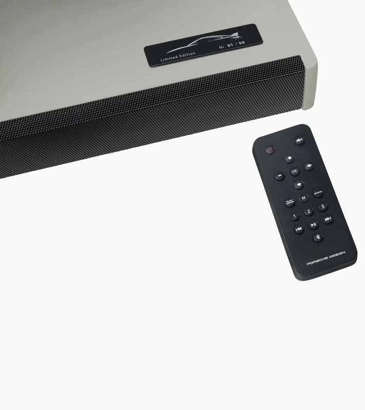 911 Soundbar – Porsche Originals Limited (šedý)