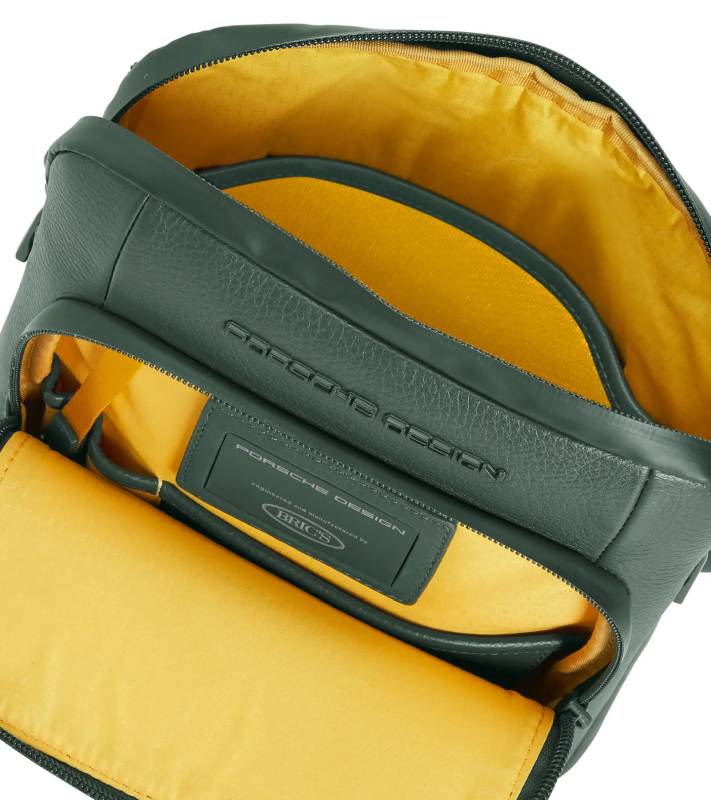 PORSCHE DESIGN Roadster Leather Shoulderbag S Taška kožená menší velikosti přes rameno zelená