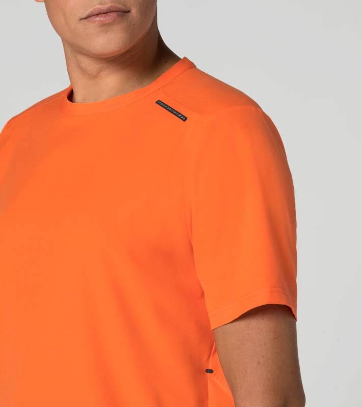 PORSCHE DESIGN Active T-Shirt Funkční tričko oranžové