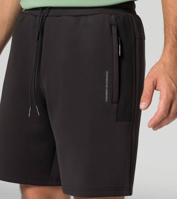 PORSCHE DESIGN Jogging Shorts Krátké kalhoty šortky funkční klasického střihu černé